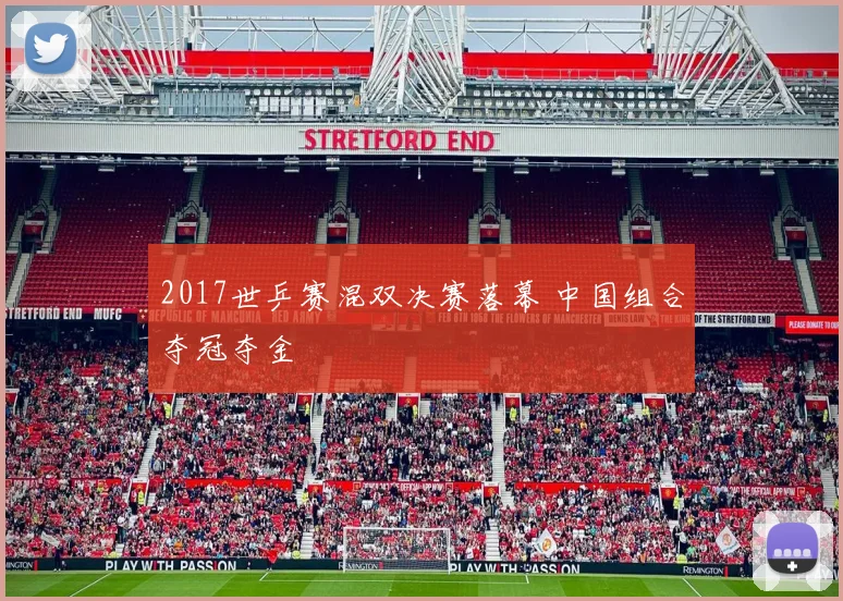 2017世乒赛混双决赛落幕 中国组合夺冠夺金