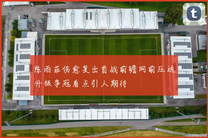 陈雨菲伤愈复出首战前瞻网前压迫升级争冠看点引人期待